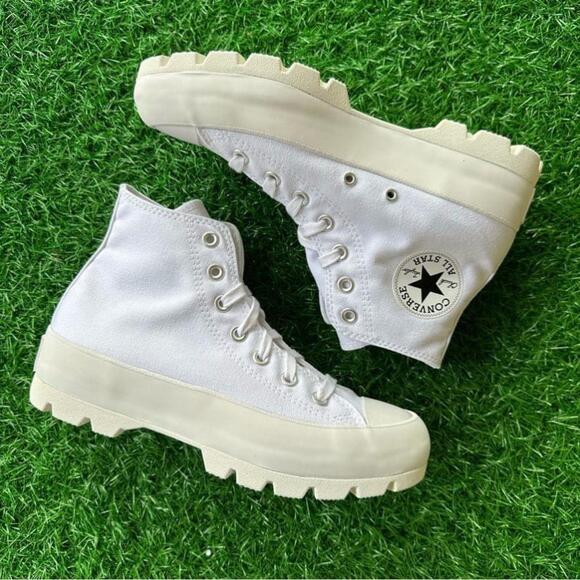 ✨New Converse Chuck Taylor All Star Lugged Hi White - Picture 4 of 9